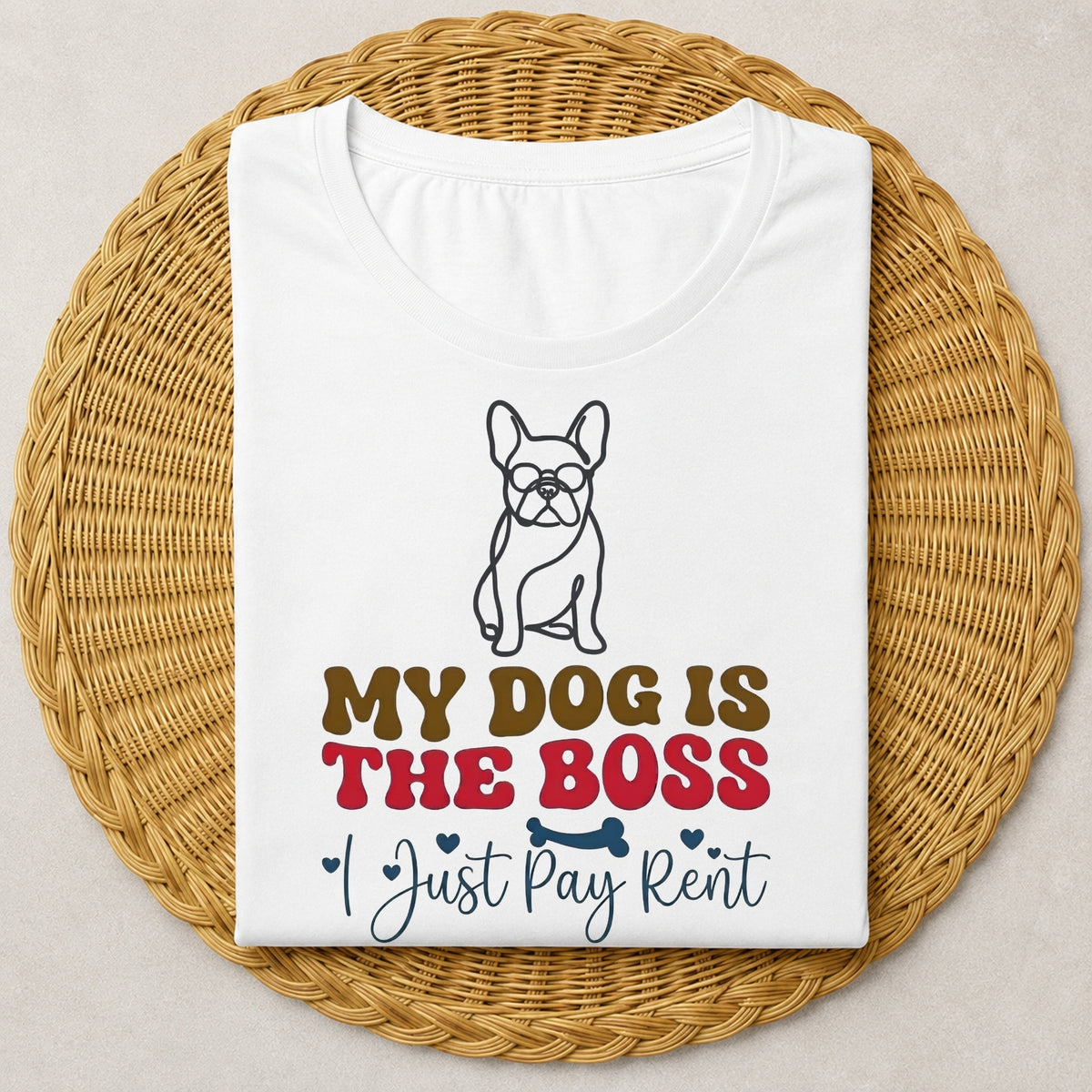 DOG IS THE BOSS