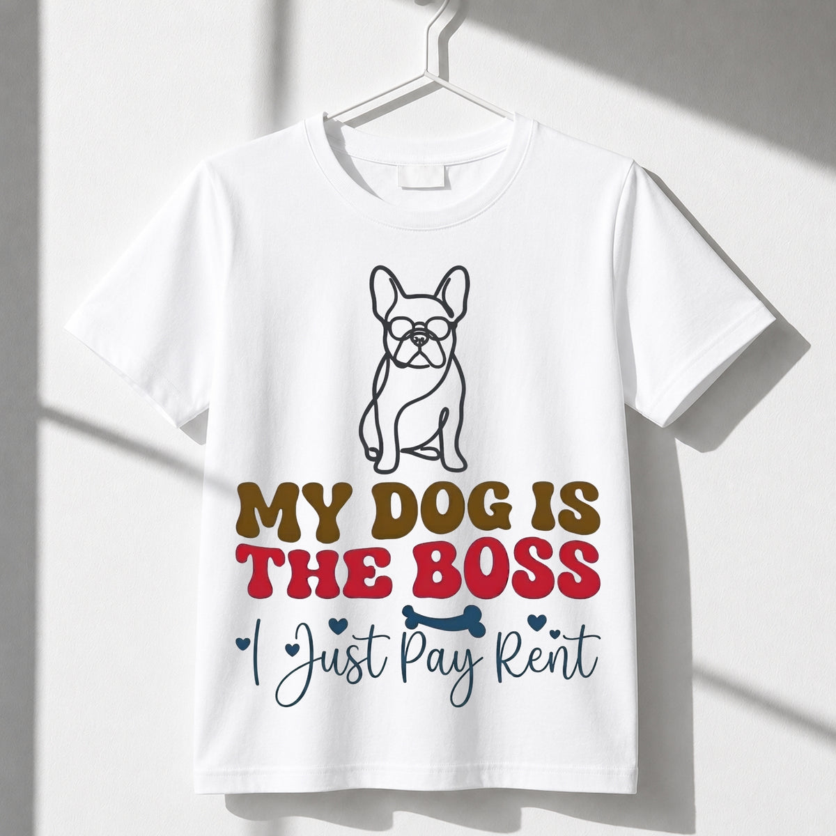 DOG IS THE BOSS