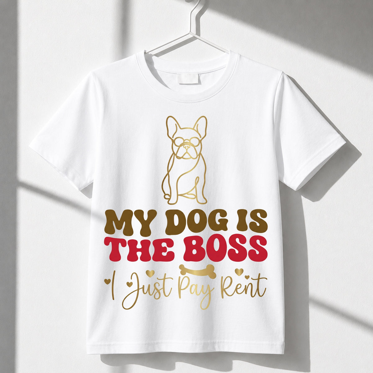 DOG IS THE BOSS