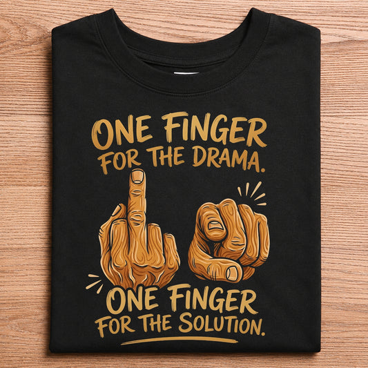 THE ONE FINGER DRAMA